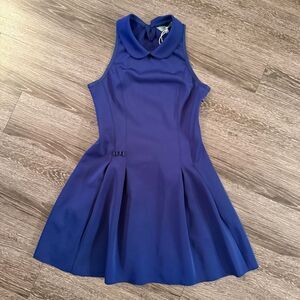 Hedge Dune Racerback Dress with Collar New